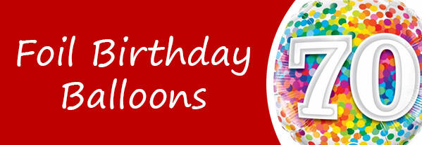 Foil Birthday Balloons