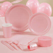 Baby Pink Party Supplies