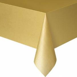 Plain Gold Rectangle Tablecover