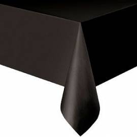 Plain Black Rectangle Tablecover