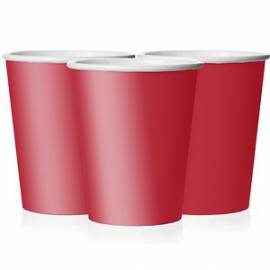 Plain Red Cups