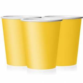 Plain Yellow Cups