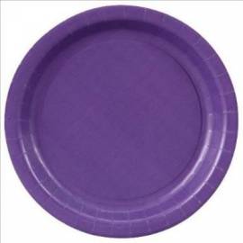 Purple 9" Plates