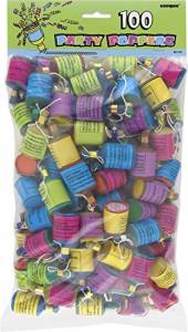Party Poppers 100PK