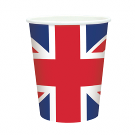 GB Flag Cups