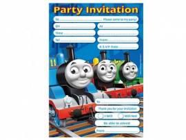Thomas tank invites