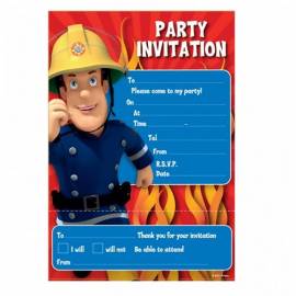 Fireman sam invites