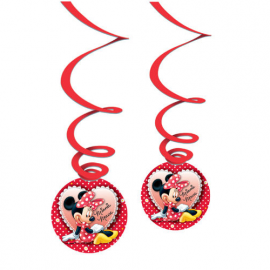 Red Minnie Dangling Cut Outs