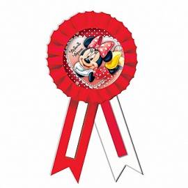 Red Minnie Mouse Award Ribbon