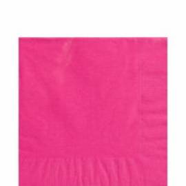 Bright Pink 2ply napkins