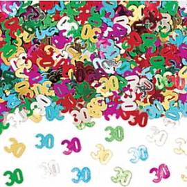 30th multi confetti