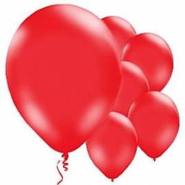 11" Red Balloons - 10PK