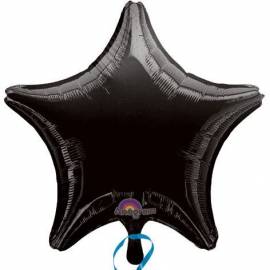 Black Foil Star Balloon
