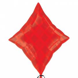 Red Diamnd 18" Foil Balloon