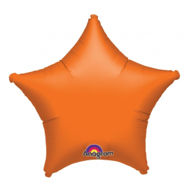 Orange Foil Star
