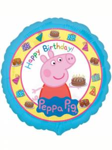 Happy Birthday Peppa Foil