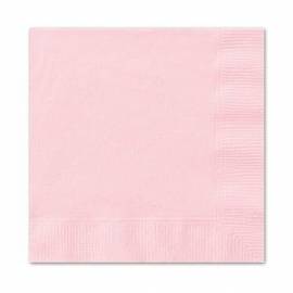Plain Baby Pink Napkins