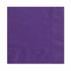 Plain Purple Napkins