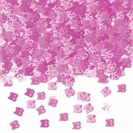 Age 18 Confetti Pink