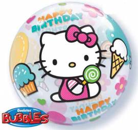 Hello Kitty Birthday Bubble Balloon