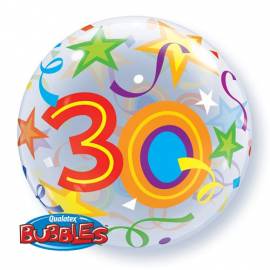 30th Bubble Balloon
