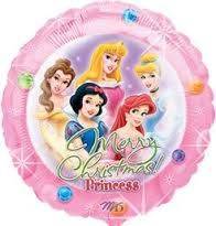 Disney Princess Christmas Foil