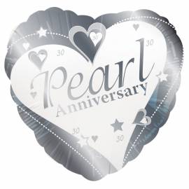 Pearl anniversary foil