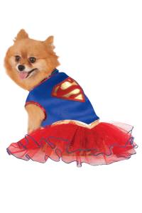 Supergirl Tutu Dog Costume