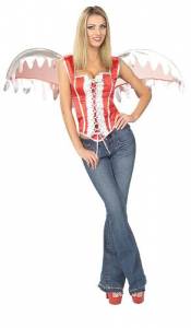Red angel corset