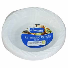 Pk 15 Plastic Bowls