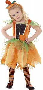 Kids Pumpkin Fairy Costume