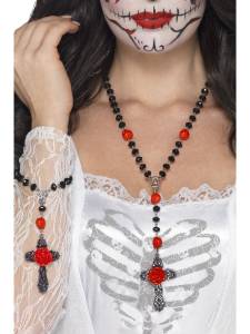 Day of the Dead Rosary Beads