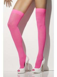 Neon Pink Opaque Hold-ups