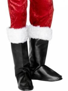 Santa Boot covers with fur top
