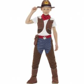 Kids Plush Cowboy Costume