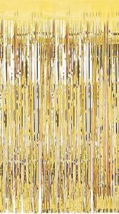 Shimmer Curtain Gold