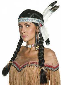 Native American Brown Wig