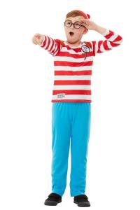 Kids Deluxe Wheres Wally Costume