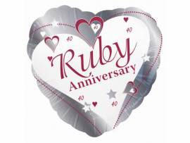 Ruby Anniversary Foil