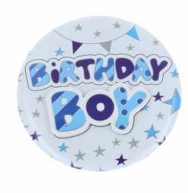 Birthday Boy  3D badge