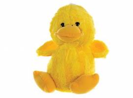 Sitting Duck with yellow ribbon