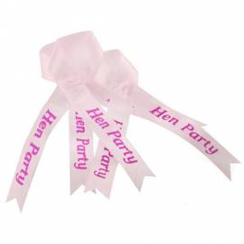 Hen Party Glass Ribbons