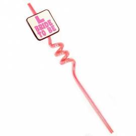 Bride to be Party Straw