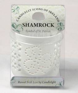 Shamrock Candlelit holder