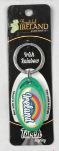 Irish Rainbow Keyring