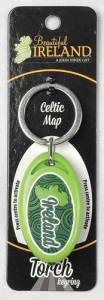 Celtic map Keyring