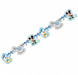 Baby Mickey Paper Banner