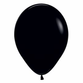 50 Black balloons