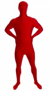 Red Body Suit Costume