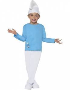 Kids Boys Smurf Costume